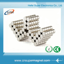 Мини-диск никеля цилиндра формы неодимовый магнит для продажи